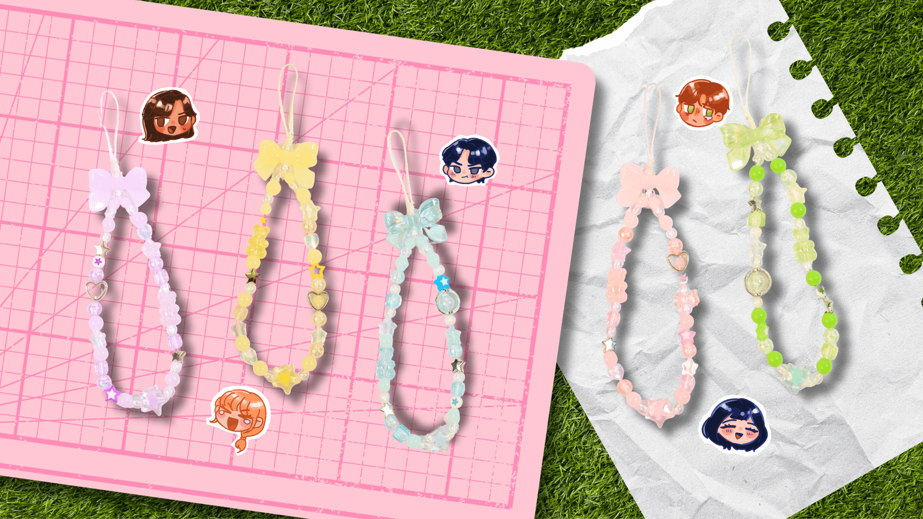 Character Inspired Phone Strap